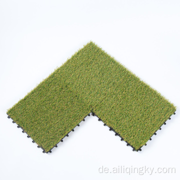 Künstliches Gras auf Terrassenplatten